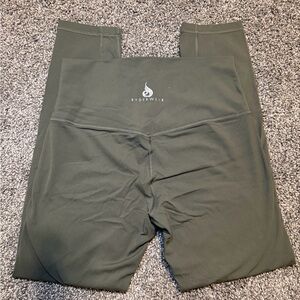 Ryderwear Olive High Waisted Leggings Size L